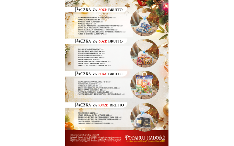 Paczki Świąteczne 2025