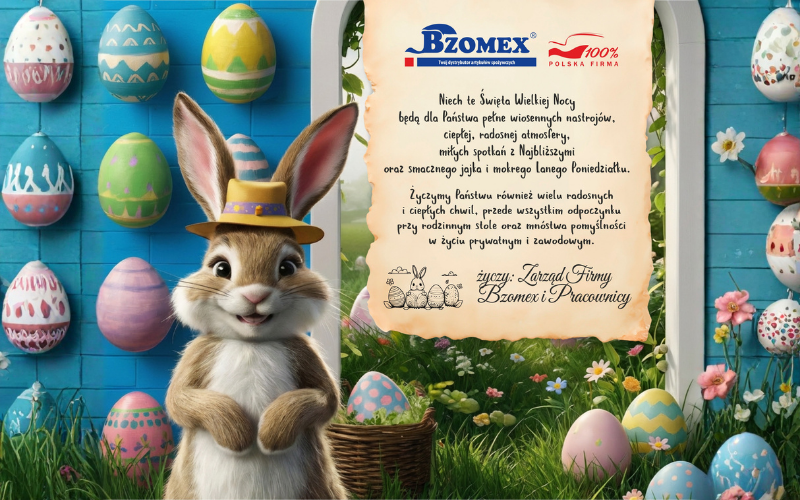 Życzenia Wielkanocne 2026 od Bzomex
