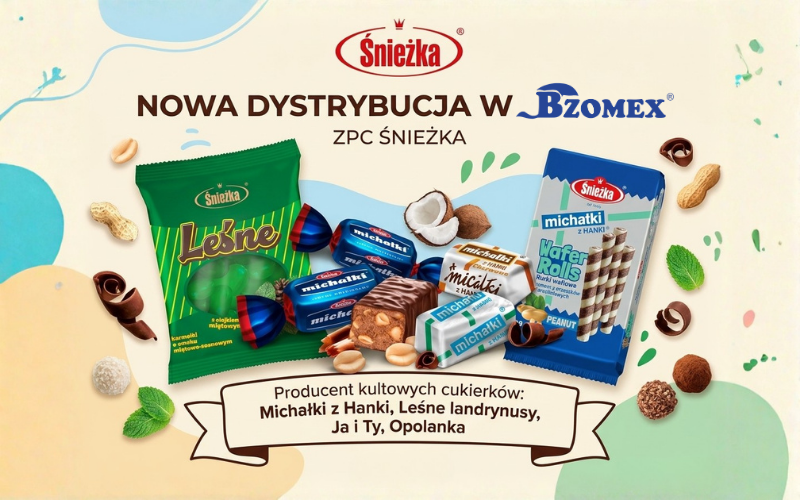 Słodka nowość w portfolio Bzomex: Poznaj ofertę ZPC Śnieżka