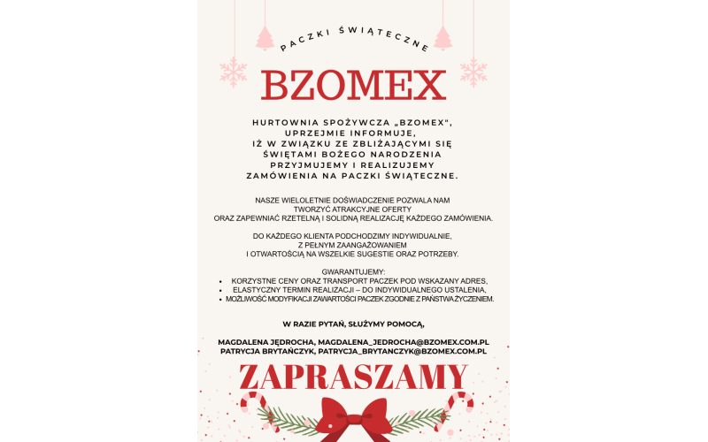 Paczki Świąteczne 2025