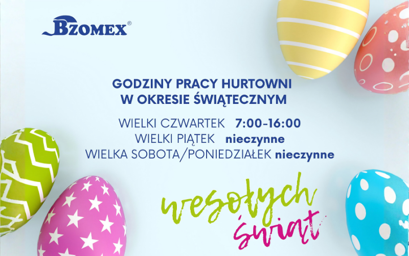 Bzomex Working Schedule – Easter Holidays 2026